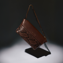 Load image into Gallery viewer, South Bag Lola | Brown Python