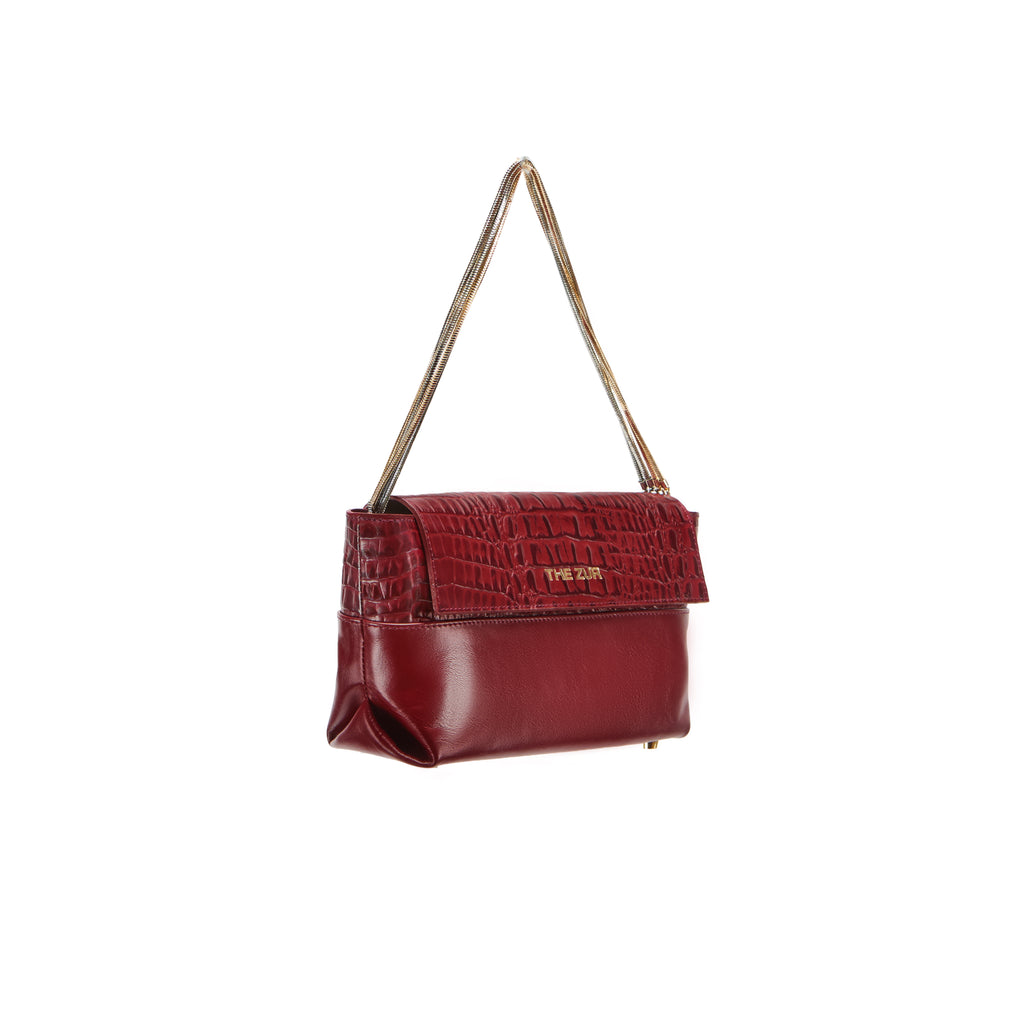 South | Crocco Burgundy