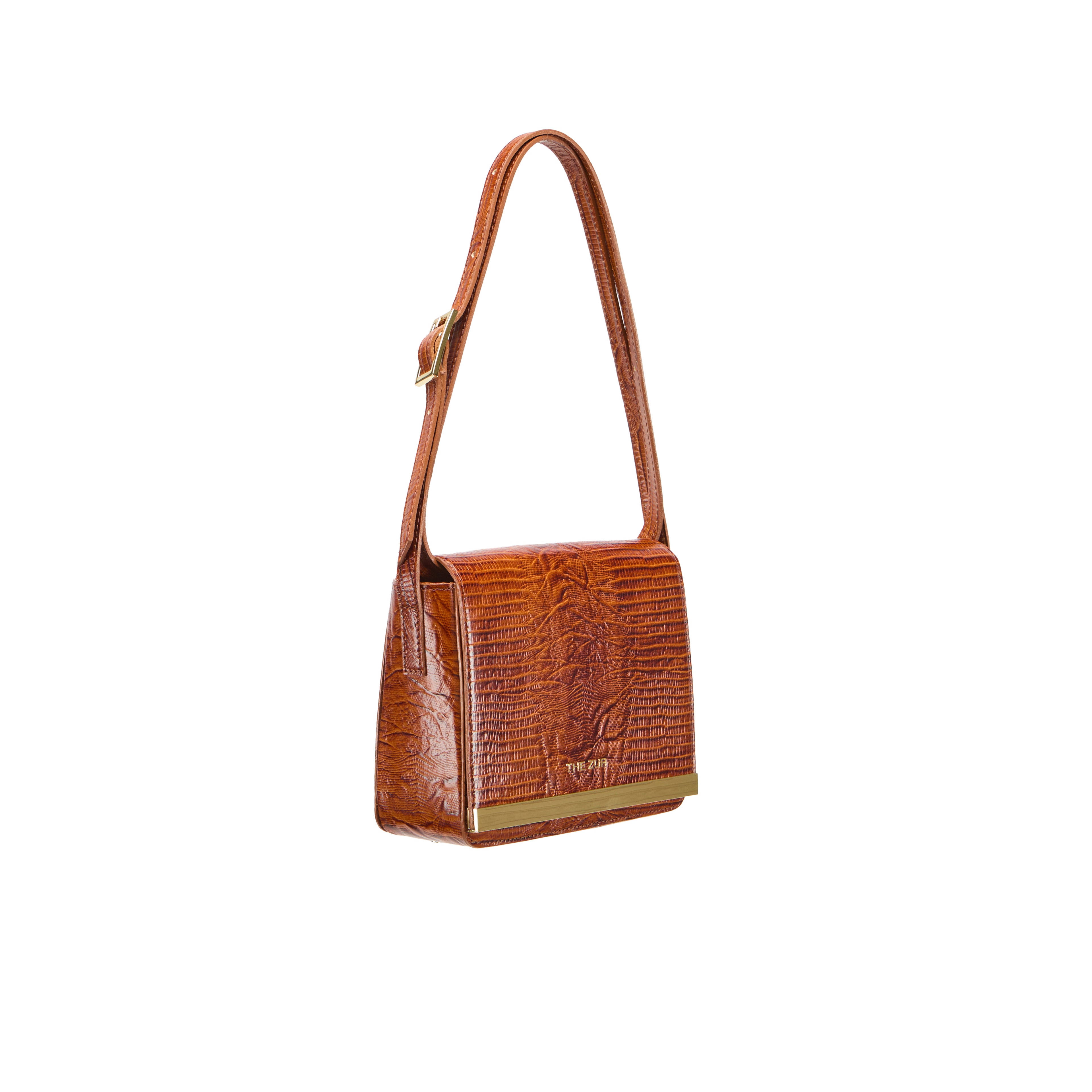 Square | Dark Honey Lizard