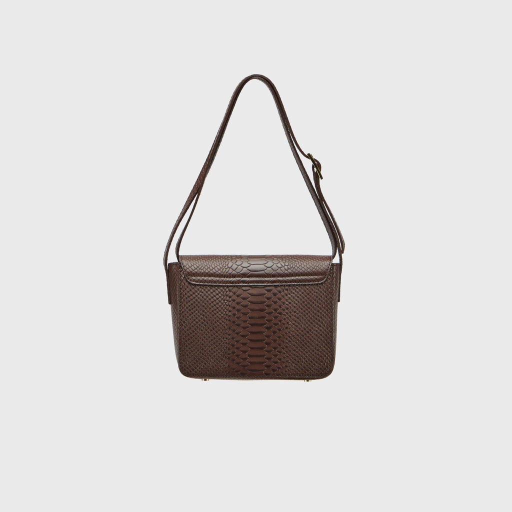 Square | Dark Brown Phyton