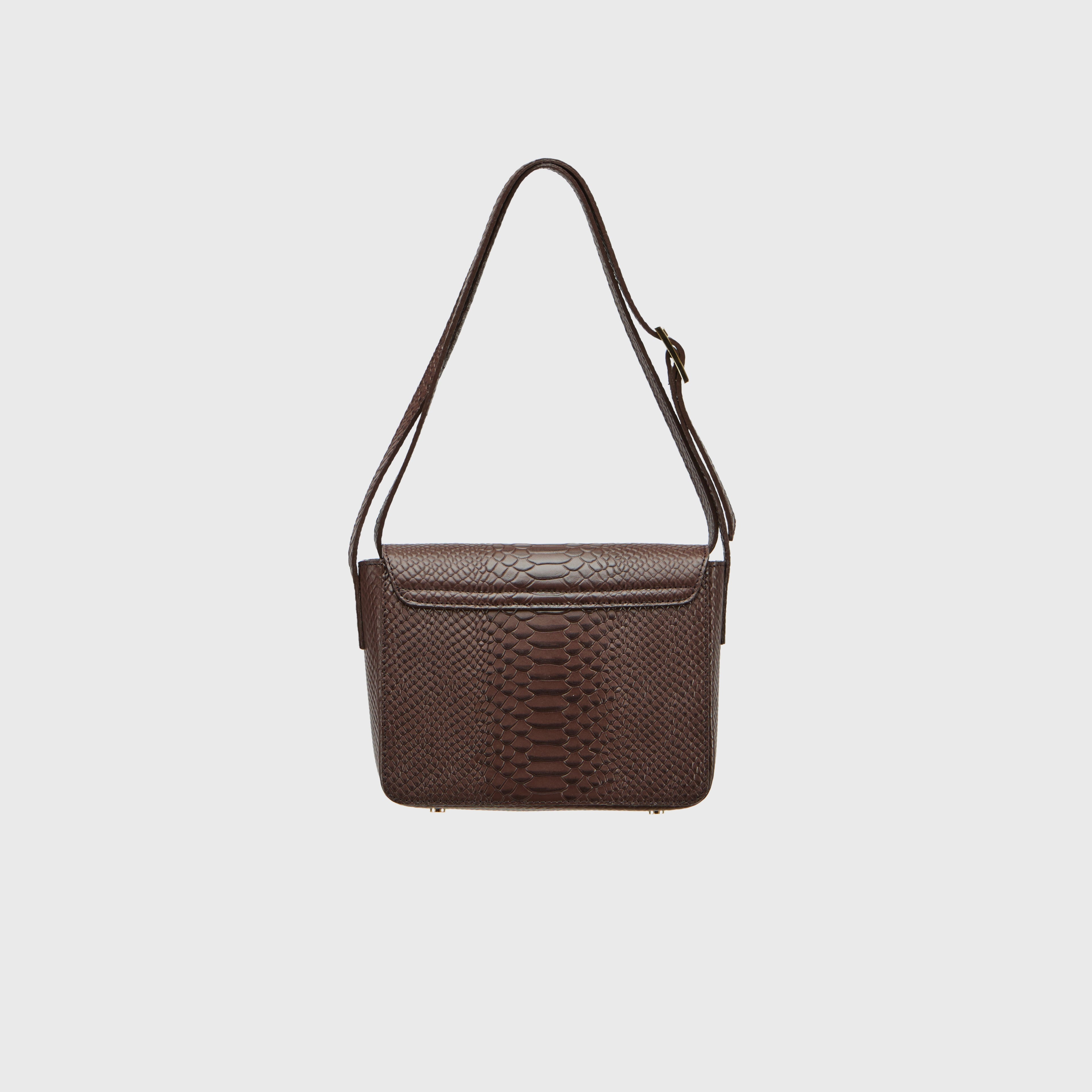 Square | Dark Brown Phyton