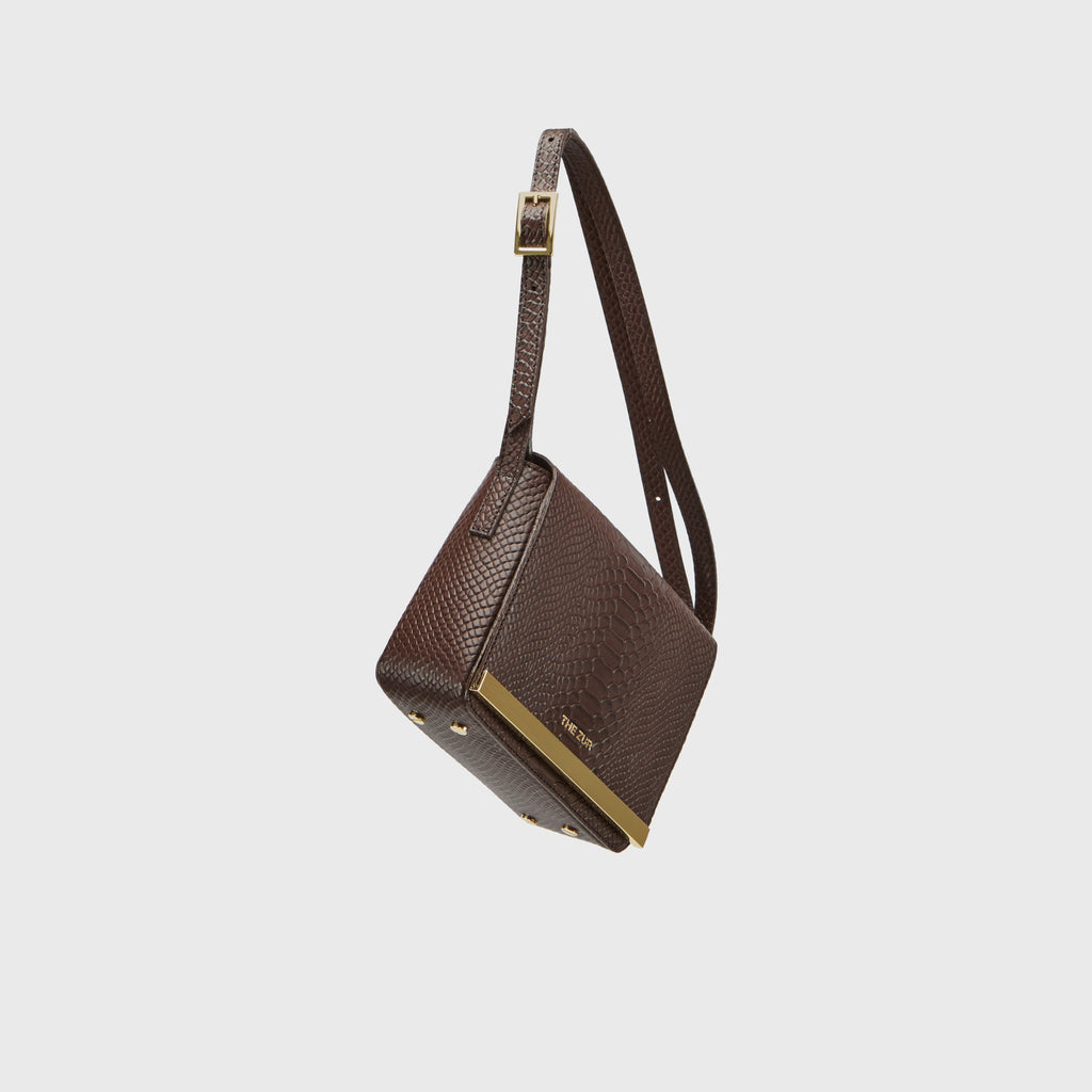Square | Dark Brown Phyton