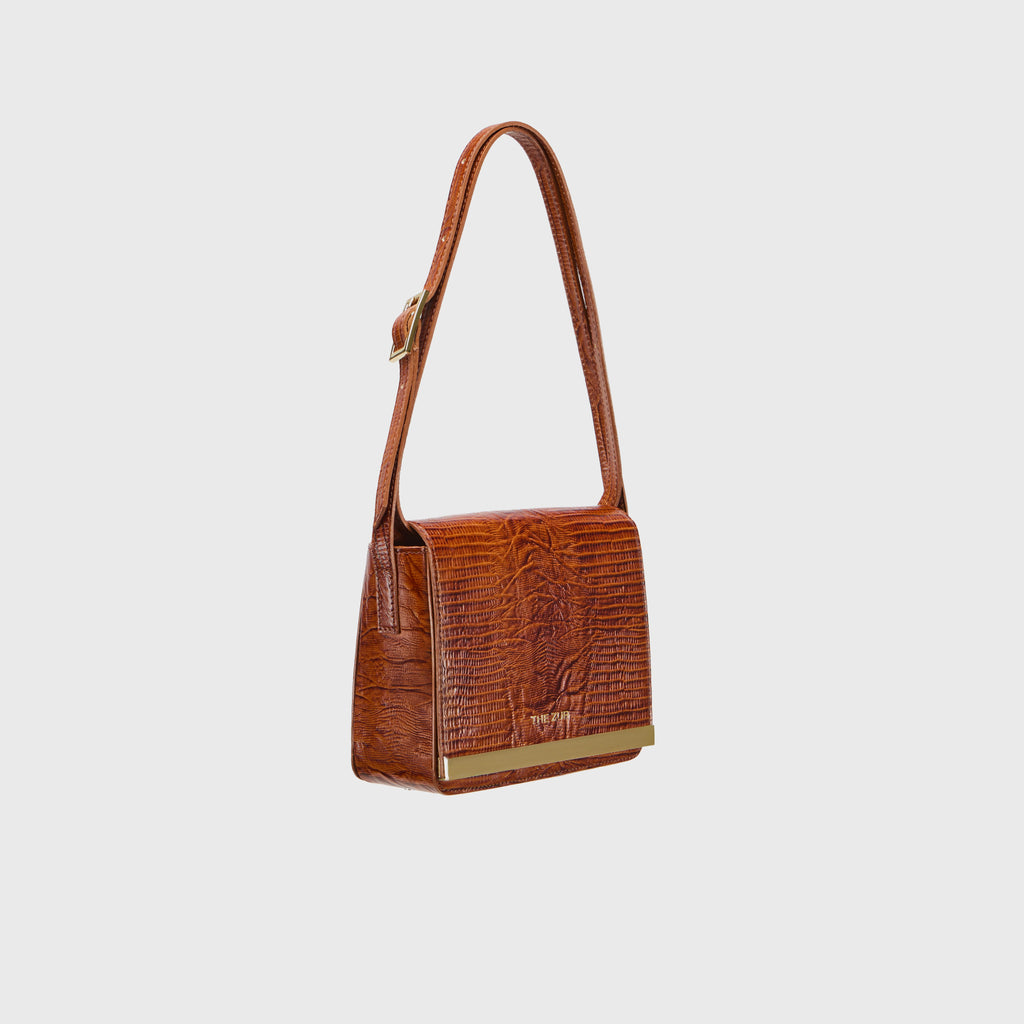 Square | Dark Honey Lizard