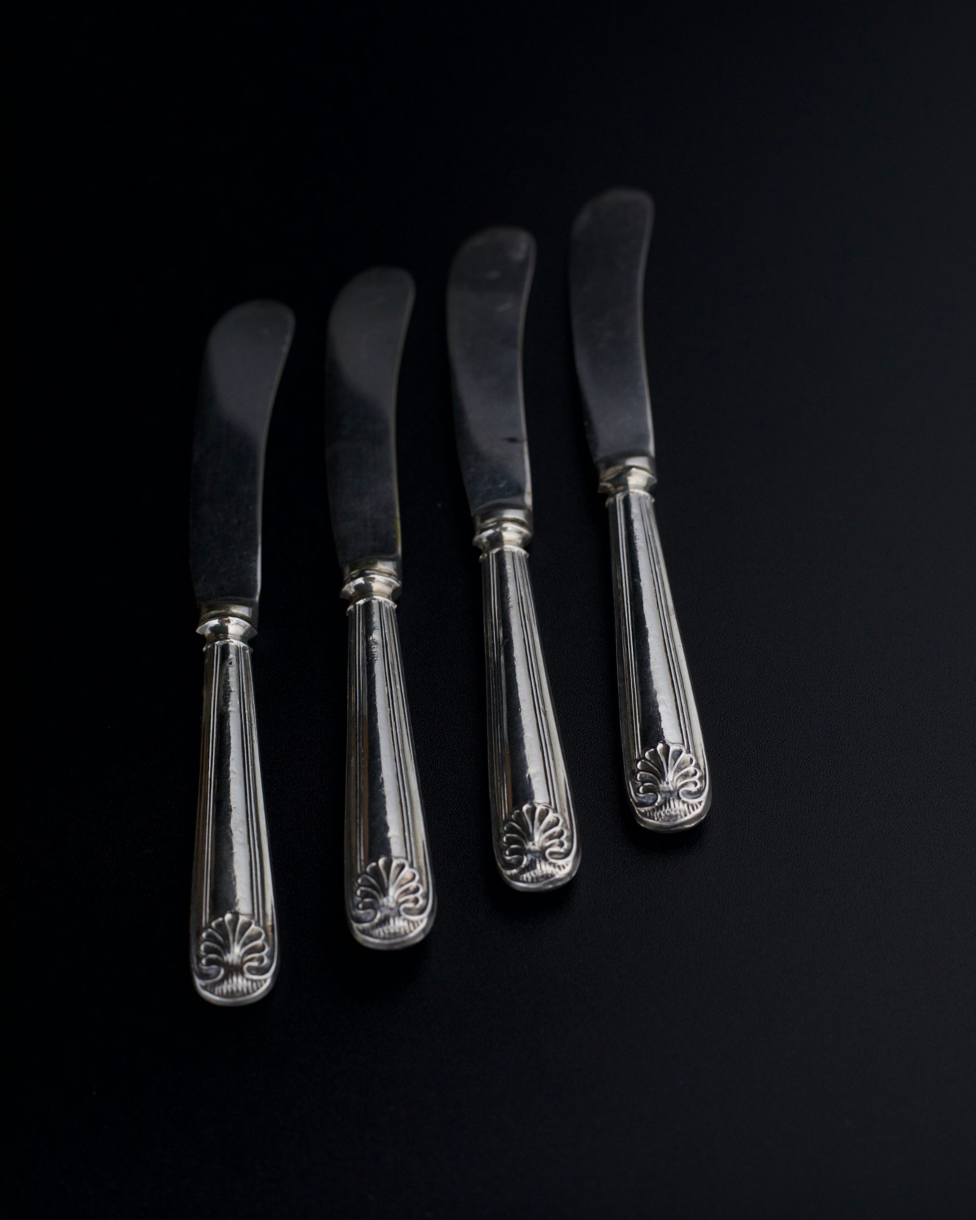 British Neoclassicism |  Butter Knife Set for Two