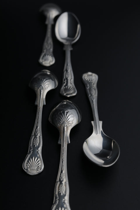 British Neoclassicism | Teaspoons Set of Four