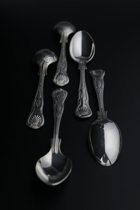 British Neoclassicism | Teaspoons Set of Four