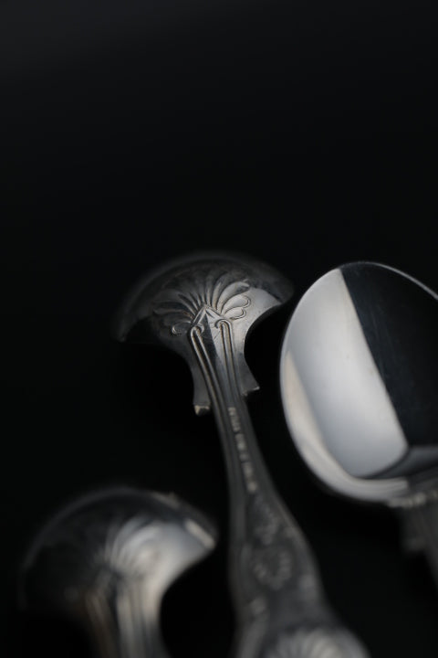 British Neoclassicism | Teaspoons Set of Four