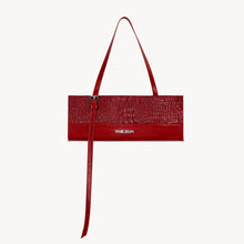 Load image into Gallery viewer, East-West Bag Rosie | Red Silver
