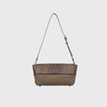 THE ZUR South taupe bag with adjustable leather strap